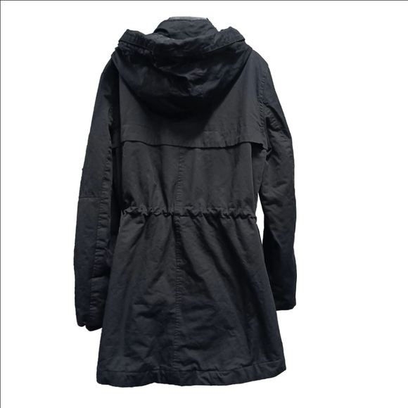 EUC H&M Divided Women's Parka Coat, M, Black - Picture 5 of 8